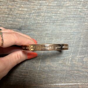 Mary Kay cuff bracelet ‘your attitude determines your altitude’